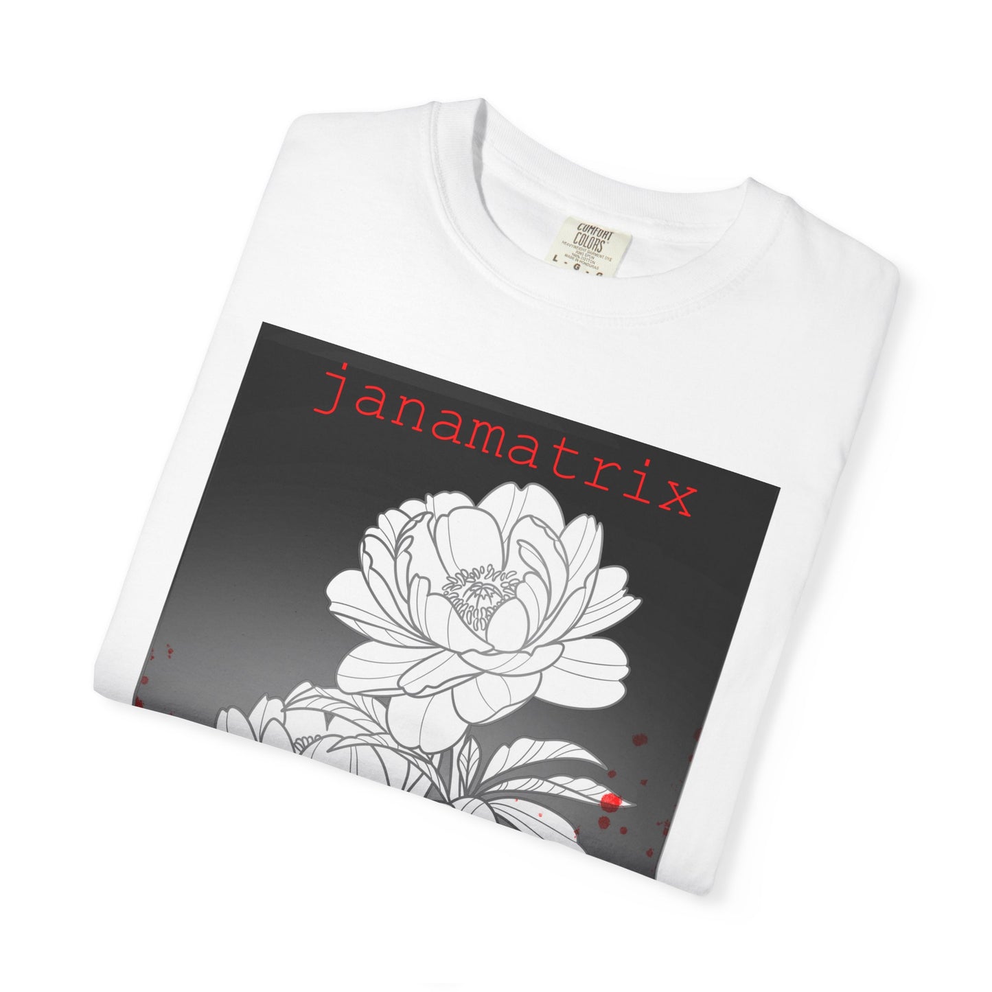 Blood Splattered Peonies T-Shirt
