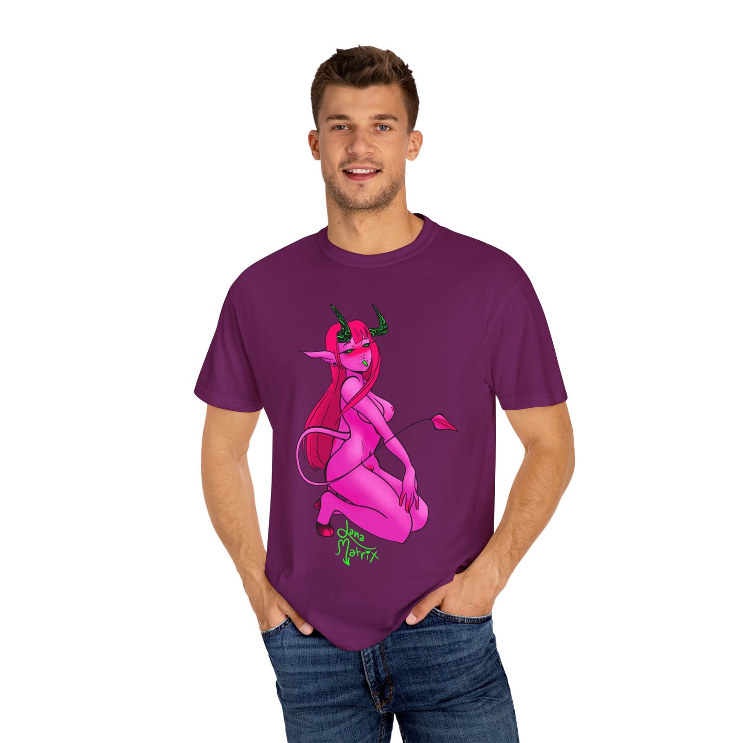 Pink Succubus Demon Tee