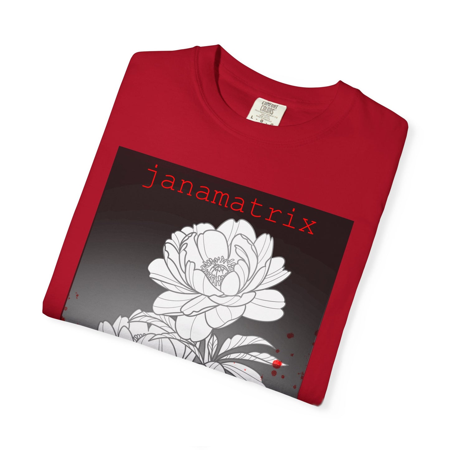 Blood Splattered Peonies T-Shirt