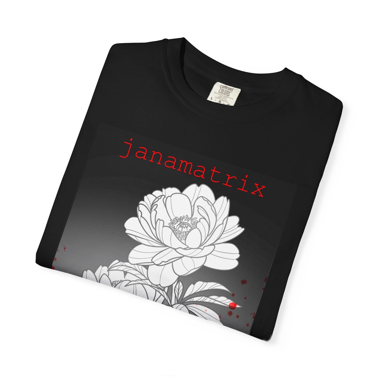 Blood Splattered Peonies T-Shirt