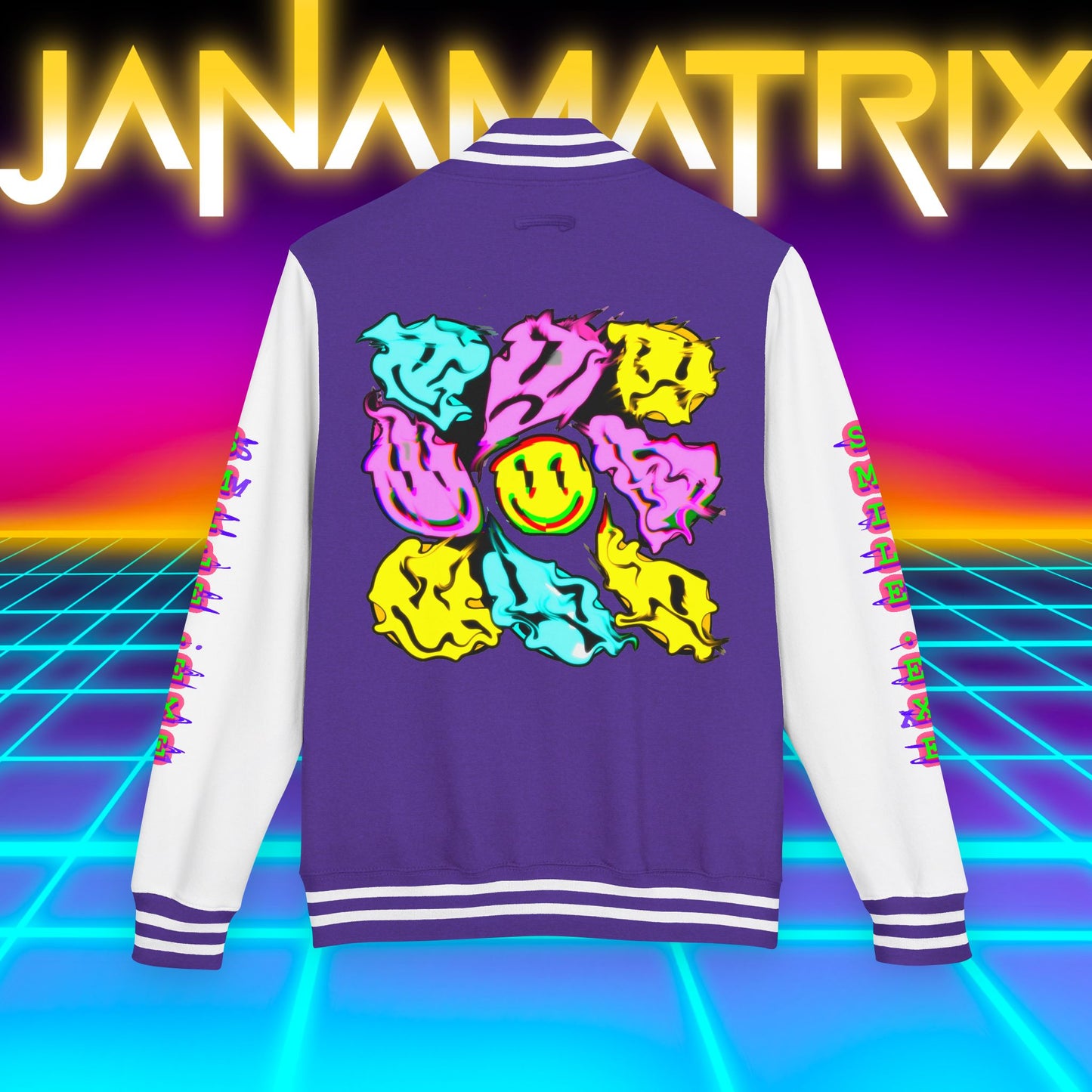 Smile.exe Letterman/Jersey Jacket