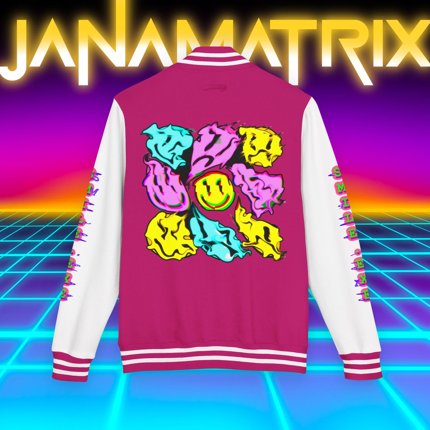 Smile.exe Letterman/Jersey Jacket