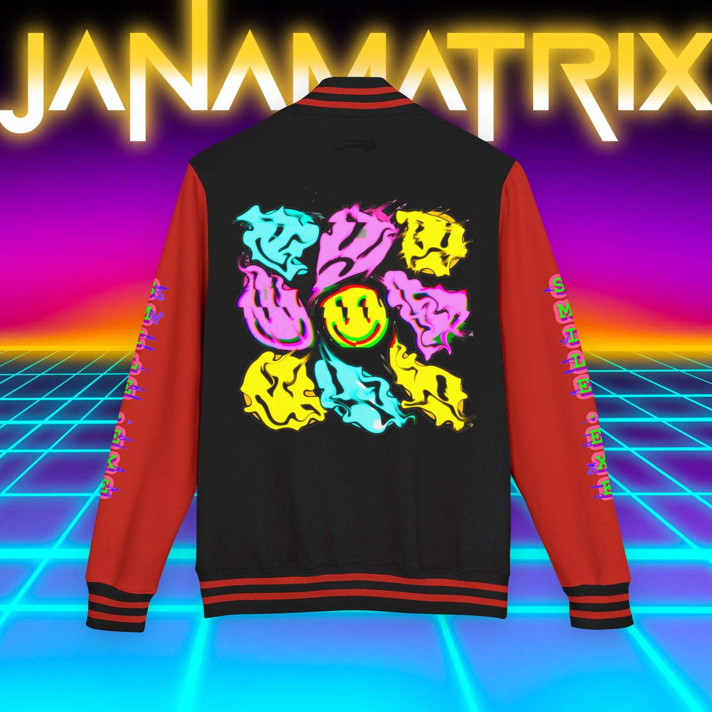 Smile.exe Letterman/Jersey Jacket