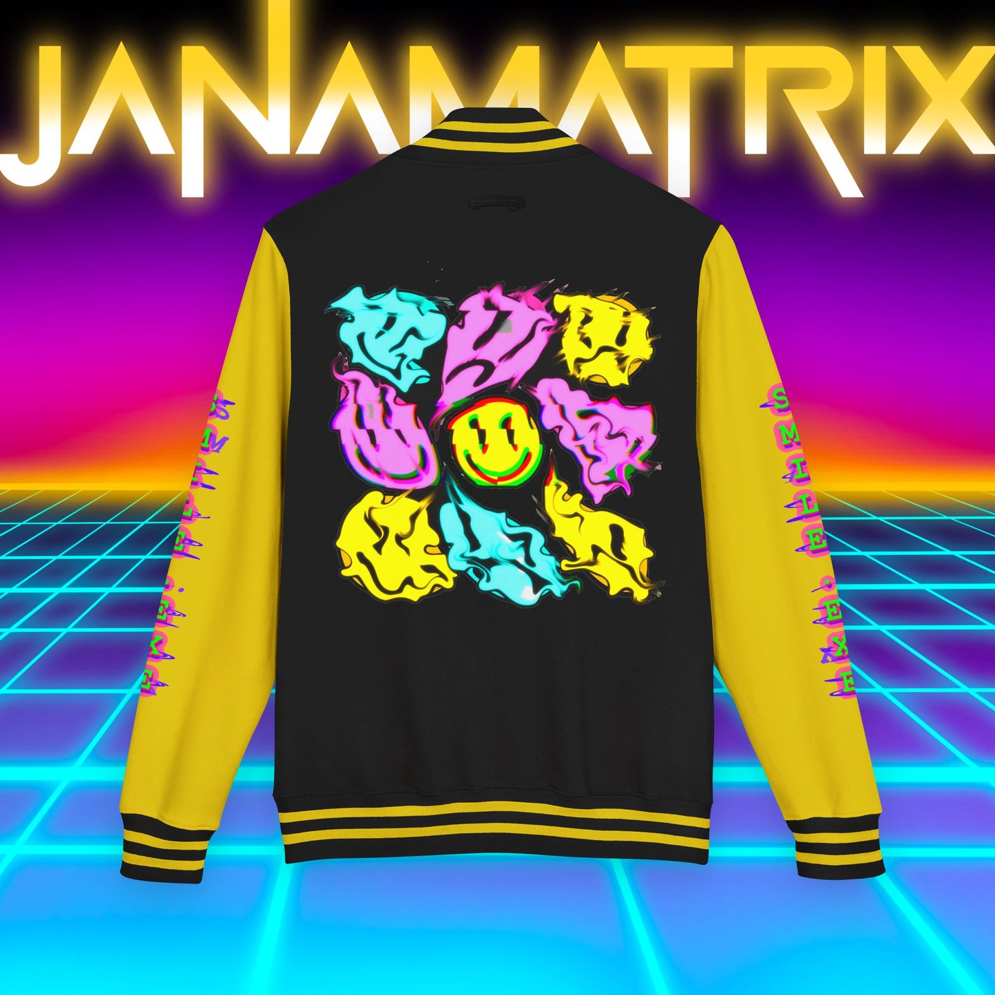Smile.exe Letterman/Jersey Jacket