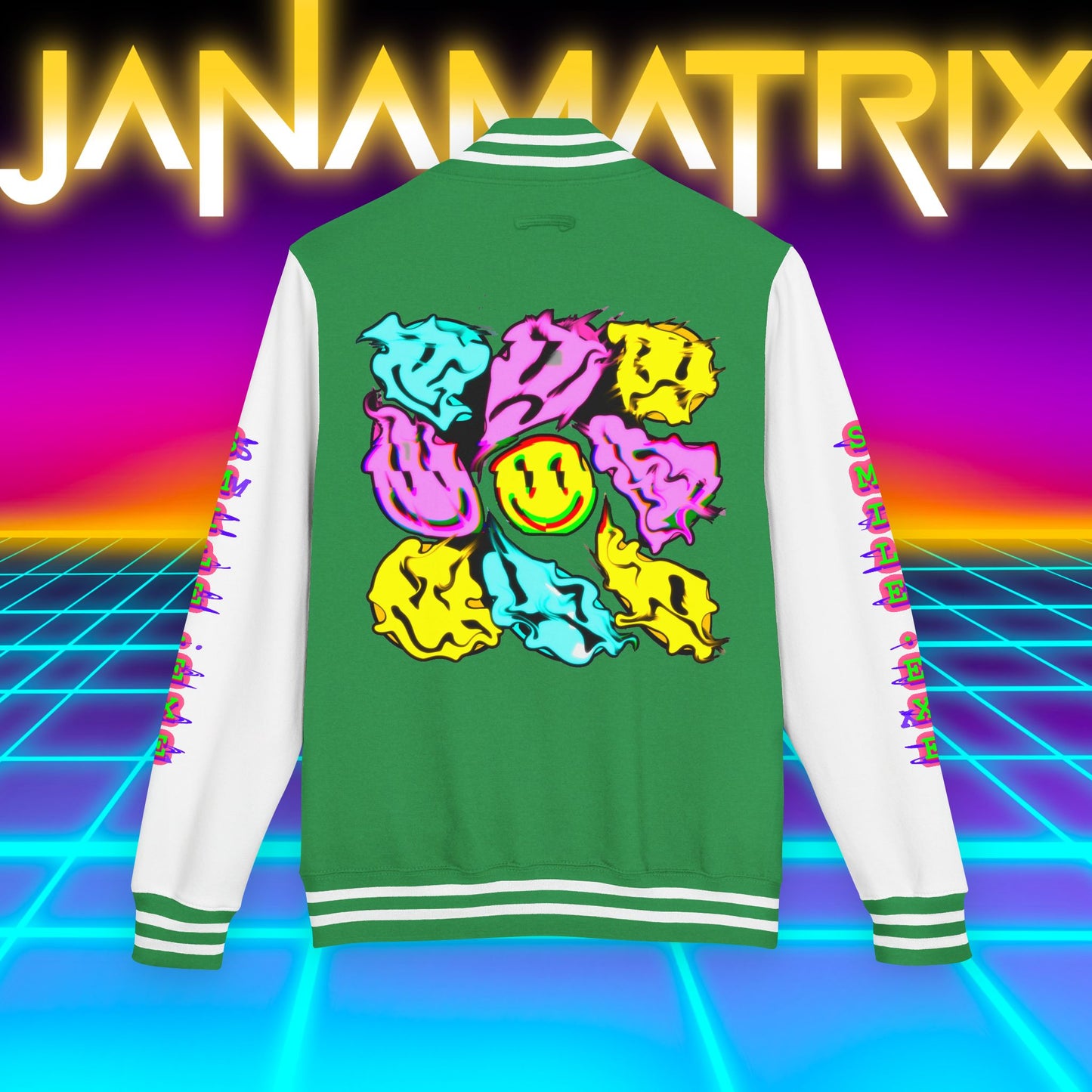 Smile.exe Letterman/Jersey Jacket