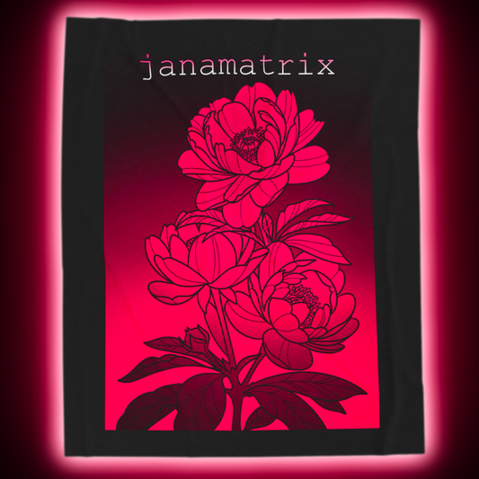 Peony Plush Blanket