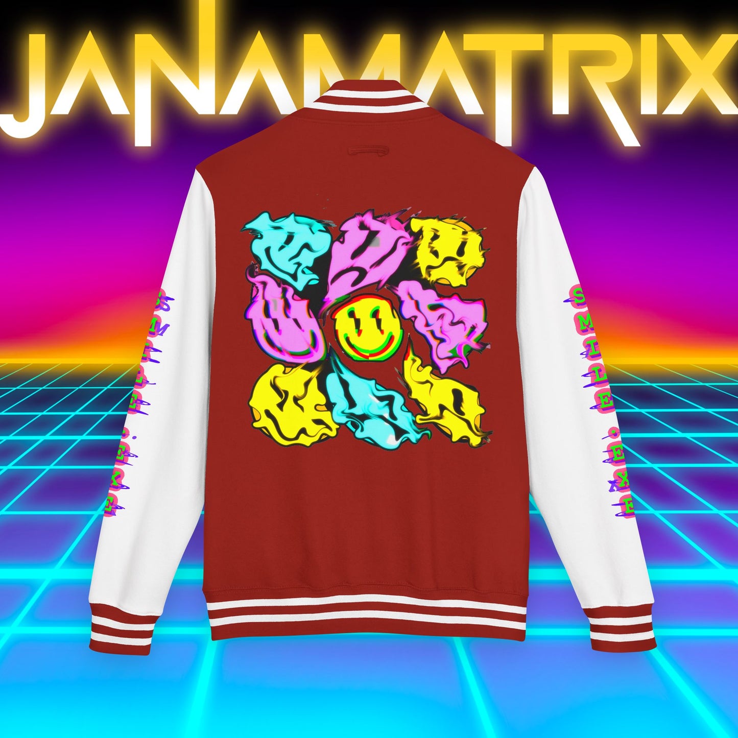 Smile.exe Letterman/Jersey Jacket
