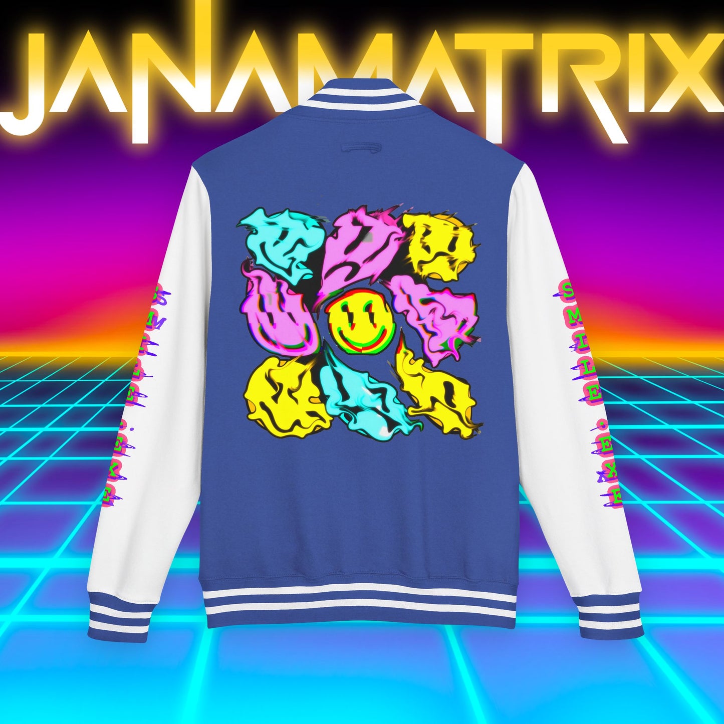 Smile.exe Letterman/Jersey Jacket