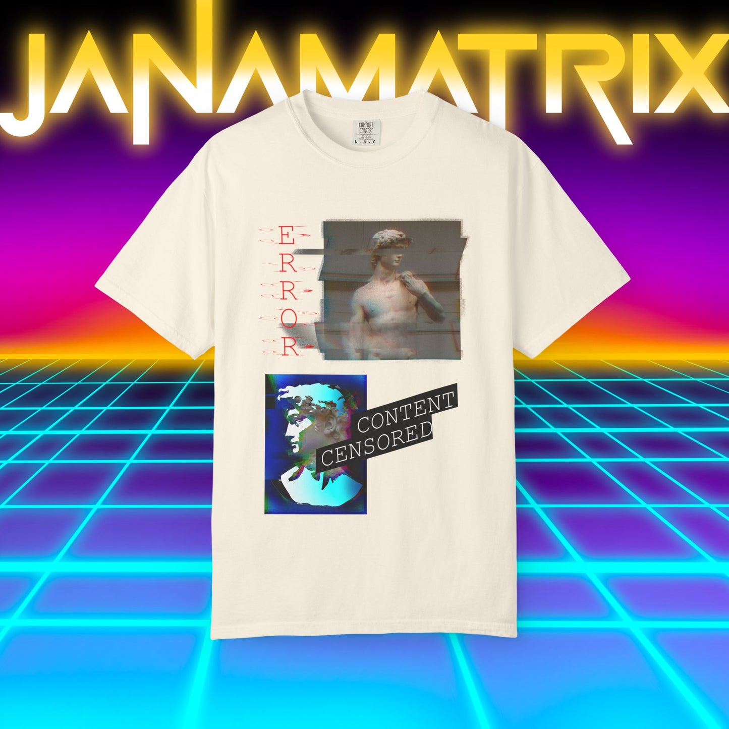 Vaporwave Statue of David T-shirt