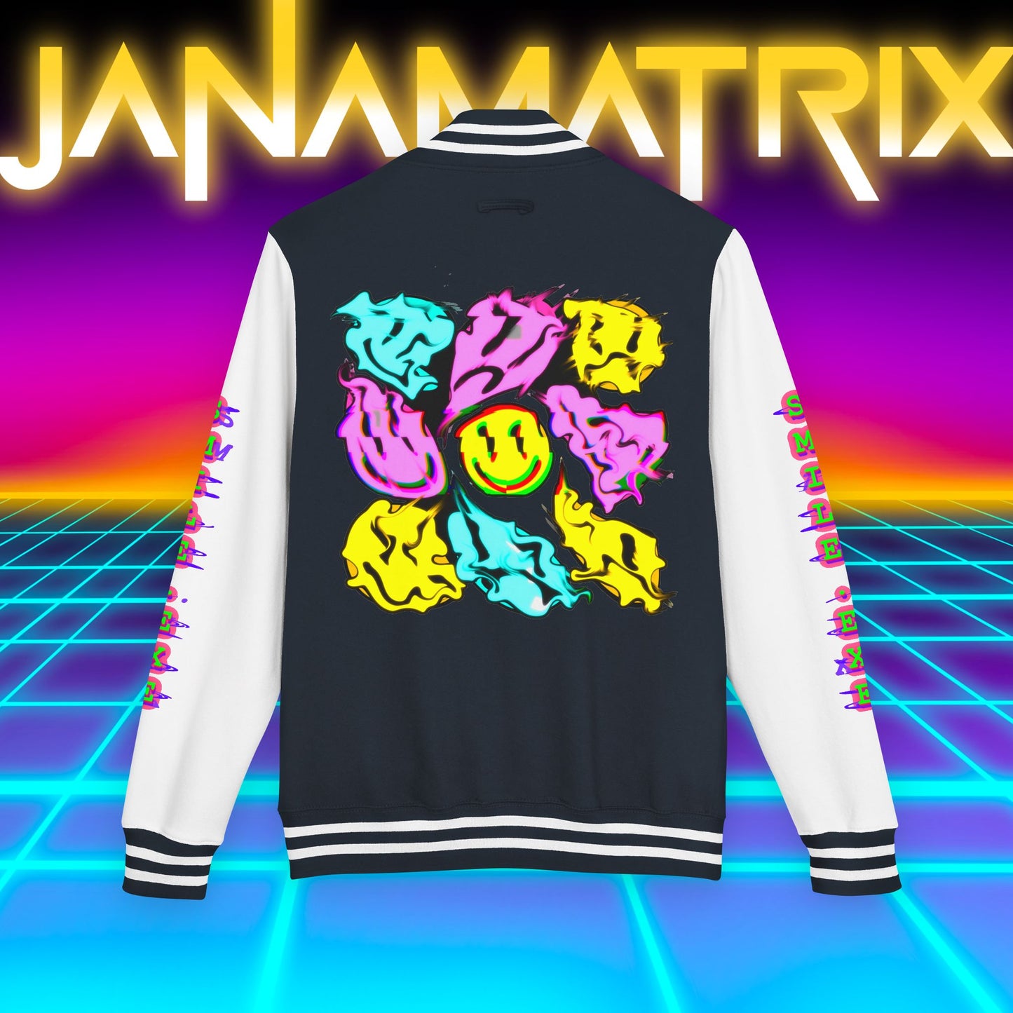 Smile.exe Letterman/Jersey Jacket